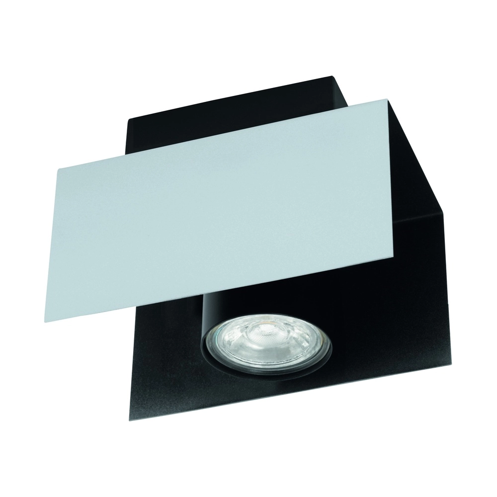 Ceiling lamp Viserba only white and black