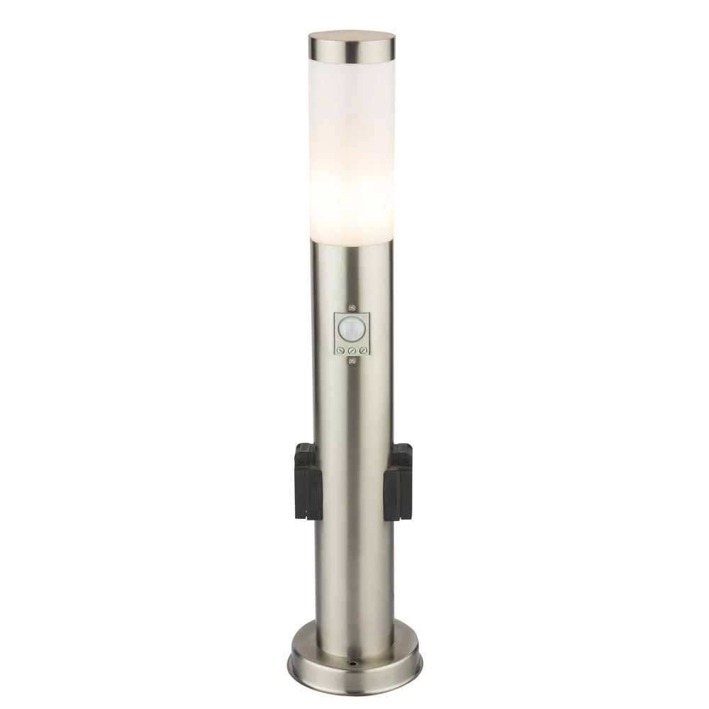 Garden lamp Boston I Stainless steel with socket
