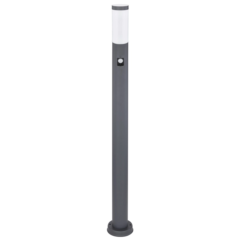 Garden lamp 110cm Boston anthracite with white and sensor