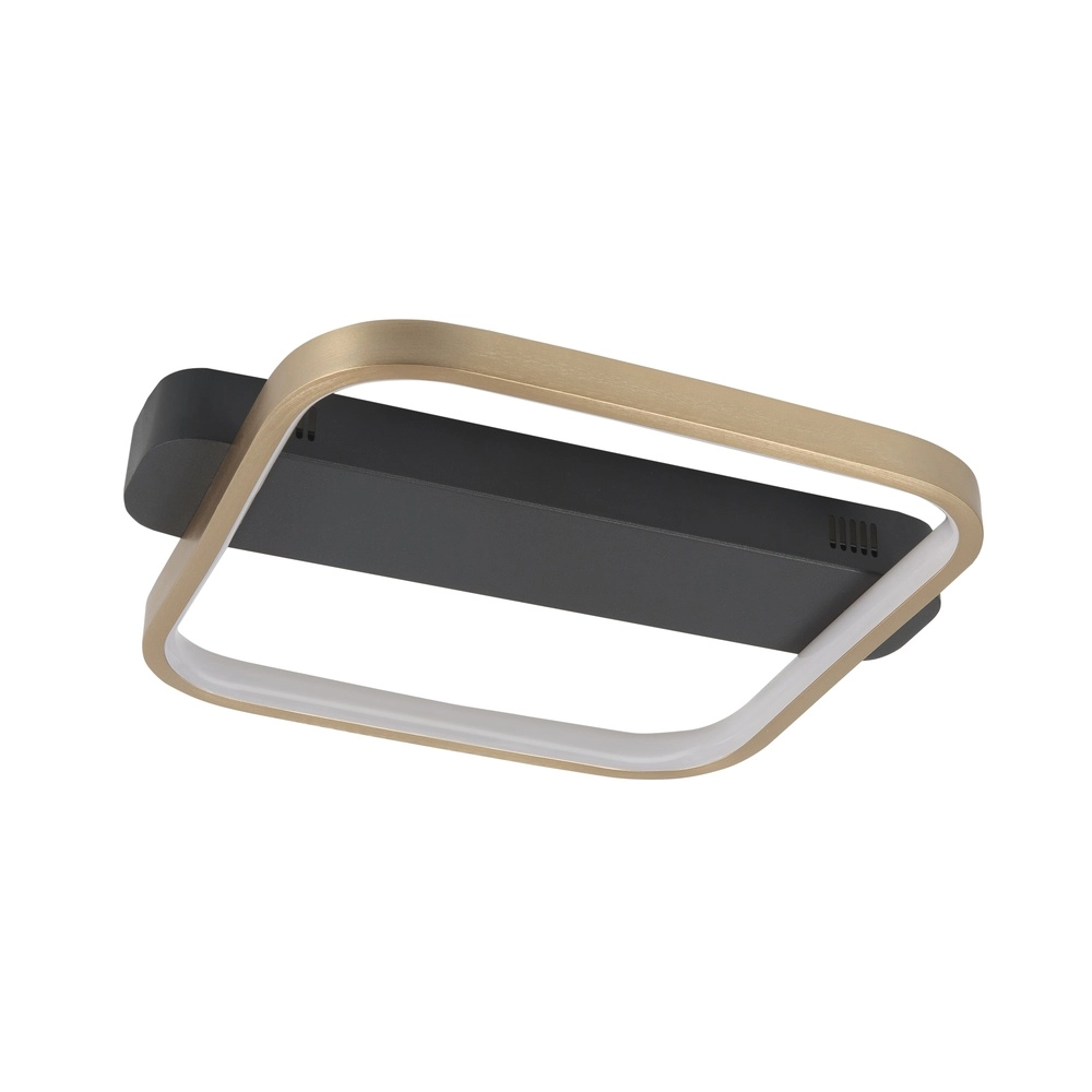 Design ceiling lamp Ascona black with gold 30cm