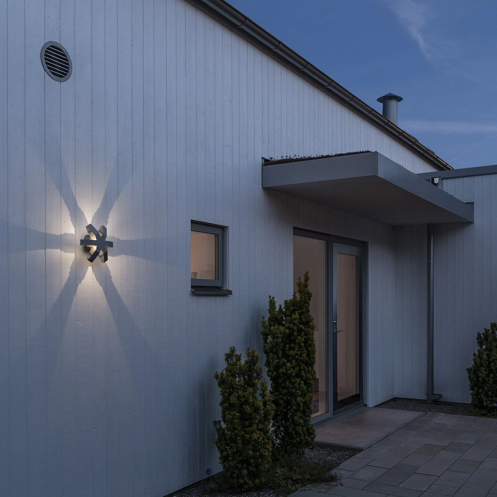 LED outdoor lamp Pescara Star 25cm anthracite KonstSmide 7318307977370