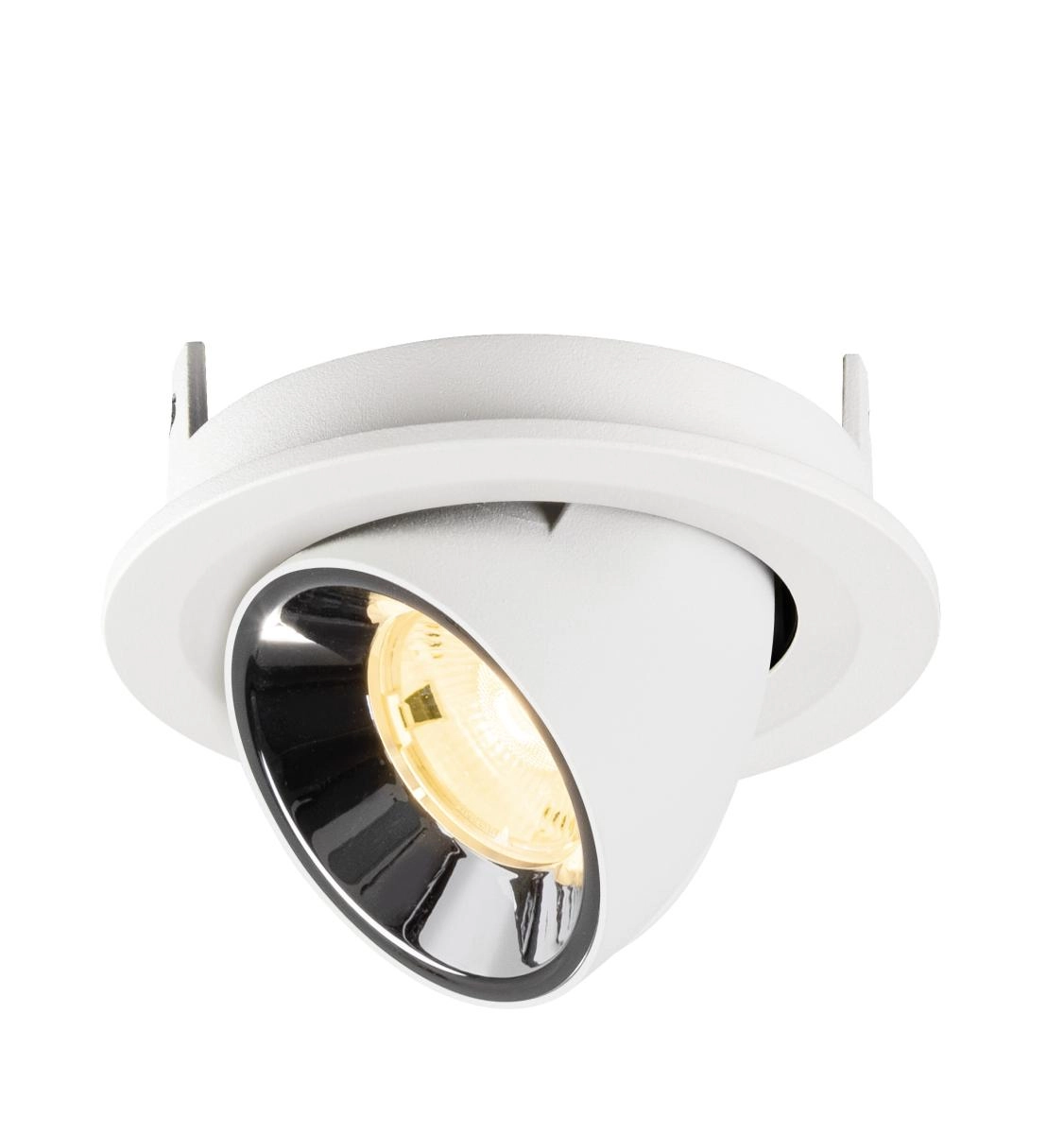 Recessed spotlight Numinos Gimble S white/chrome 3000K - 20deg SLV 4024163313469