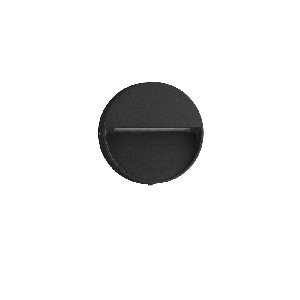 Round wall lamp Sete Black Lyora 5212017497925