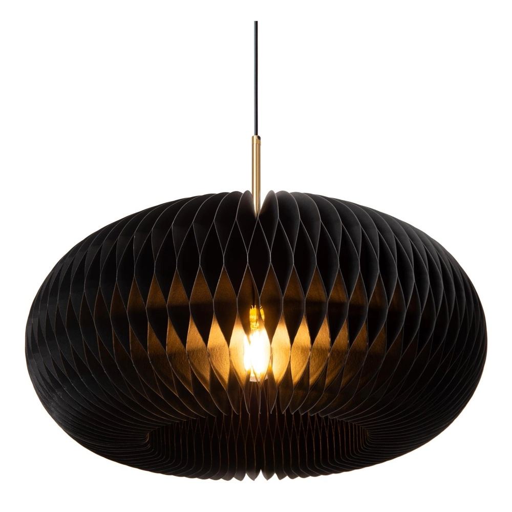 Pendant lamp Armoni Ø 52cm black Lucide 5411212421005