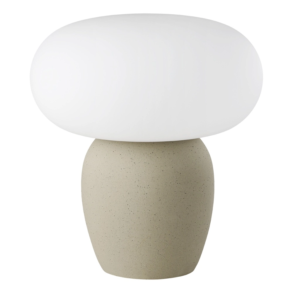 Beige table lamp Cahuama Ø 30cm - 1x E27