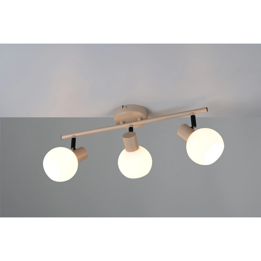 Ceiling lamp Boba 3-light beige Trio 4017807654622