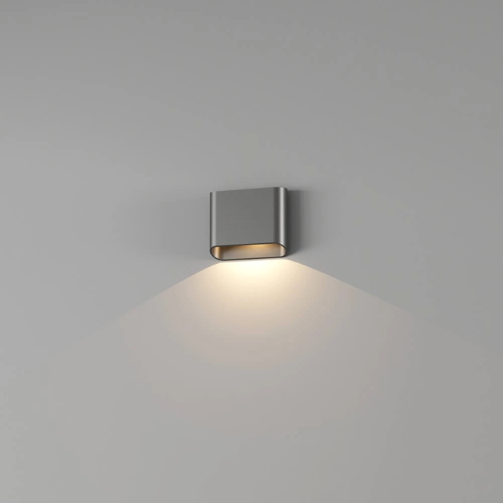 Wall lamp Diaz 1L Gun metal