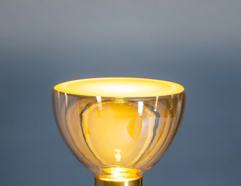 Golden table lamp Lisa Ø 17cm ETH 8720195310235