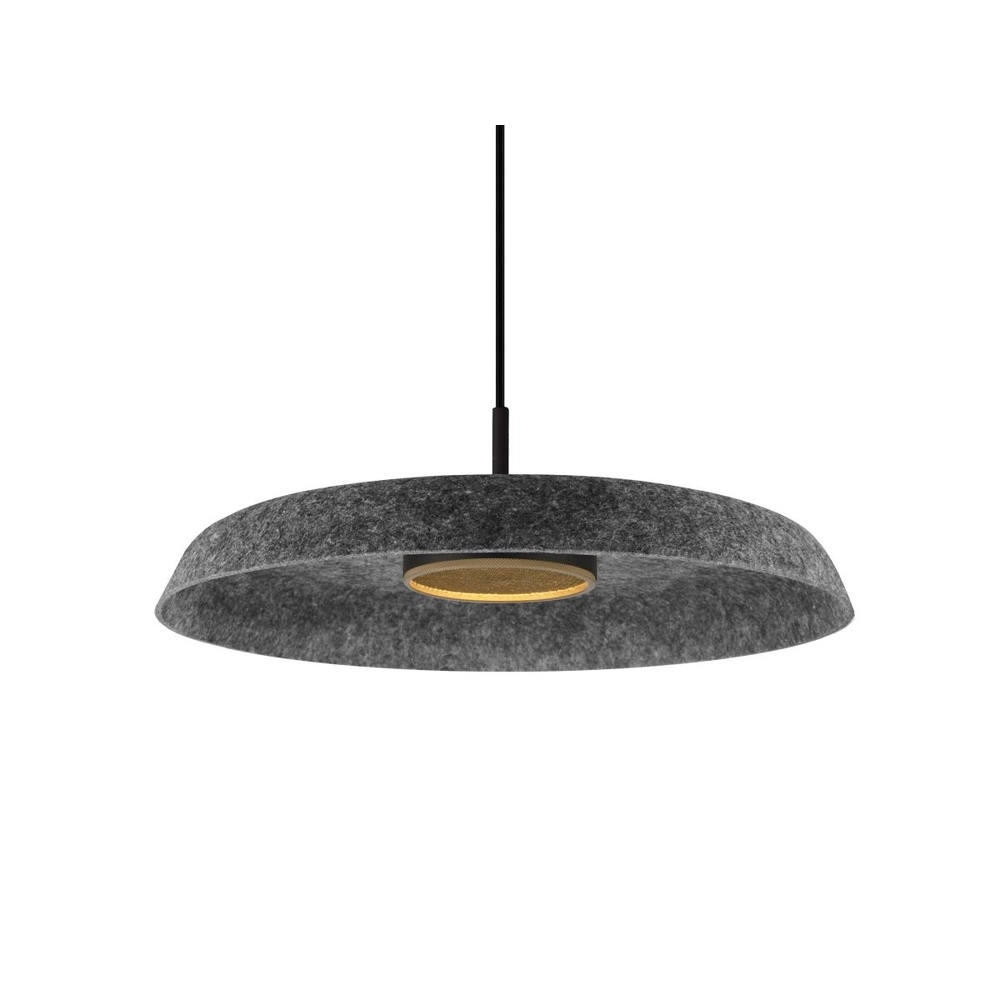 Felt hood Grip! Flat Ø 50 x 6.2cm anthracite SLV 4024163316217