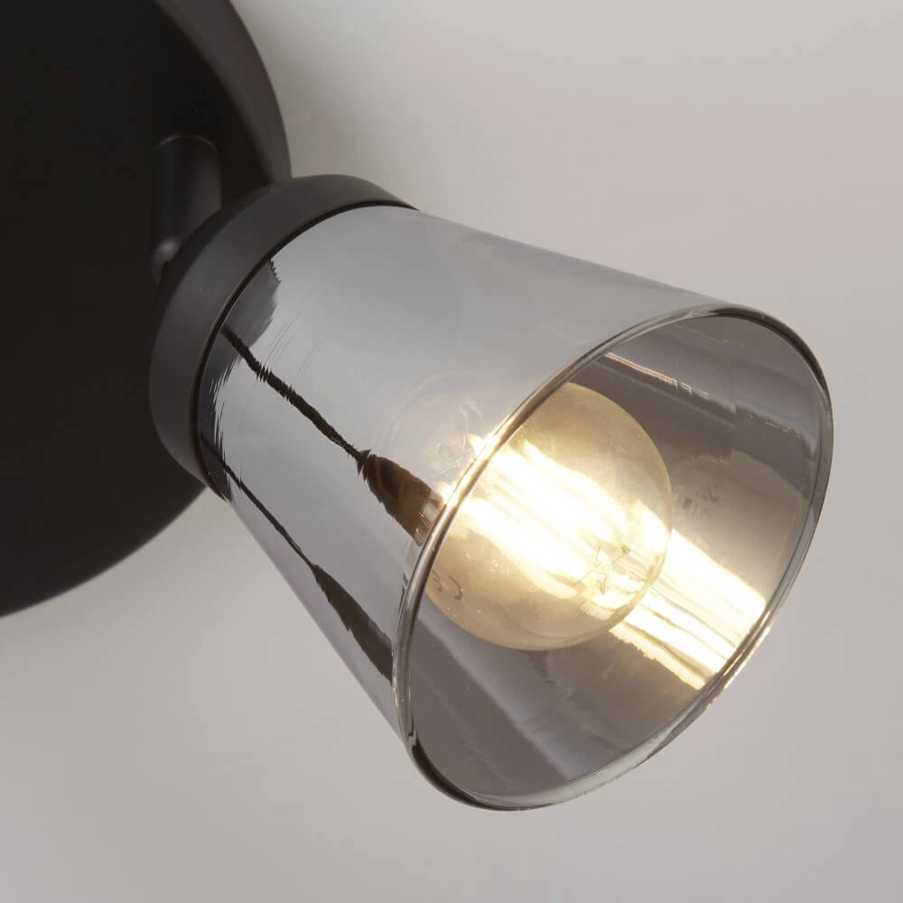 Smoke ceiling lamp Mega 3-light Searchlight 5053423227320