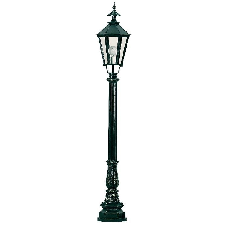 Nostalgic garden lamp Heidelberg black