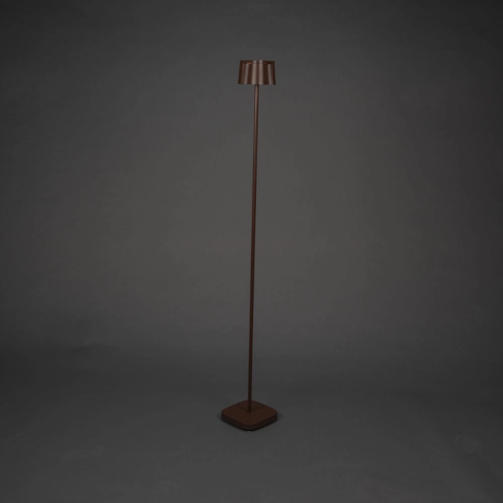 Rusty brown floor lamp Nice for outdoors KonstSmide 7318307831979