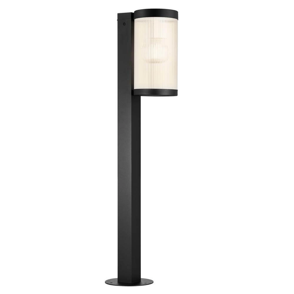 Glass garden lamp Coupar black