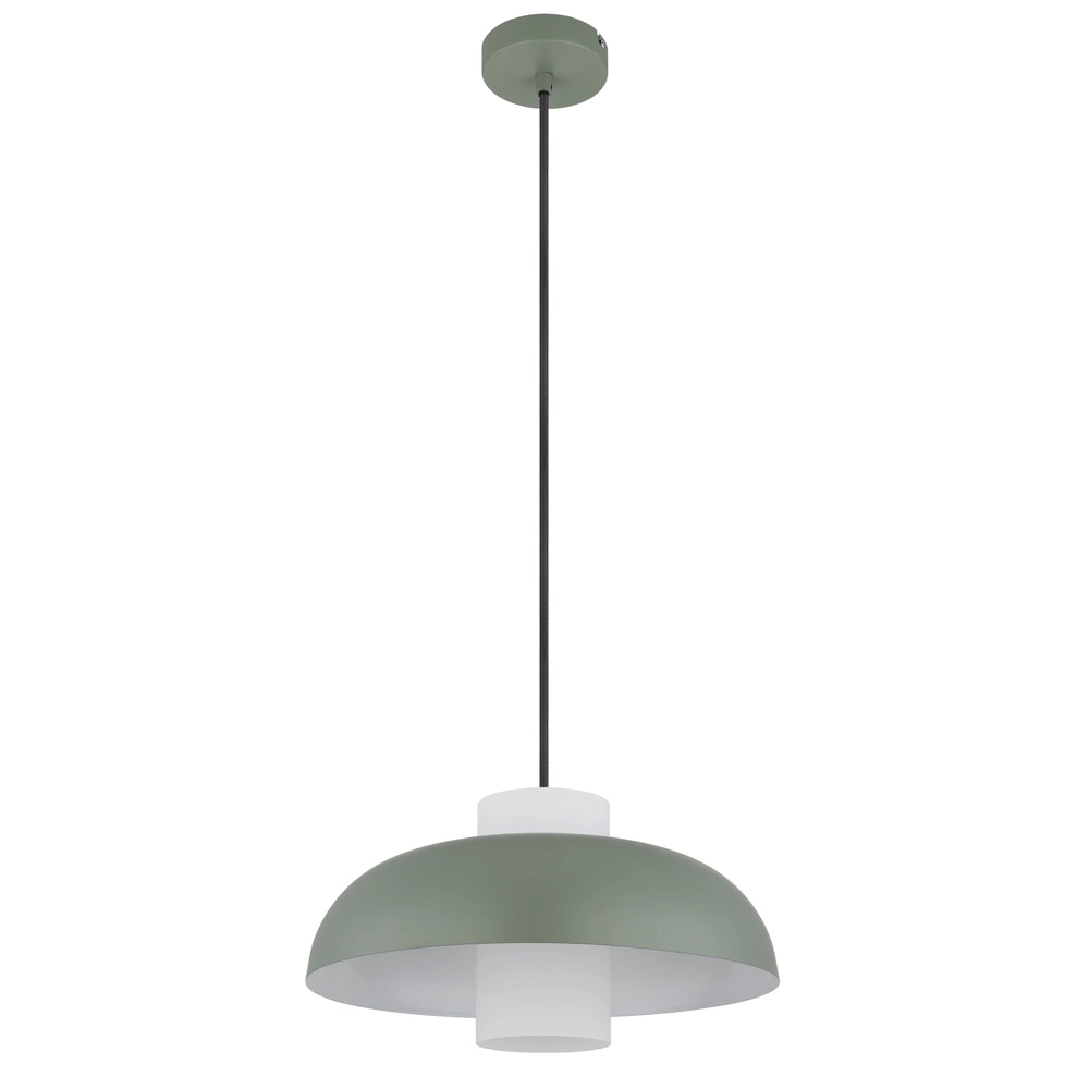 Modern pendant lamp Lowe green Ø 38cm Globo 9007371515165