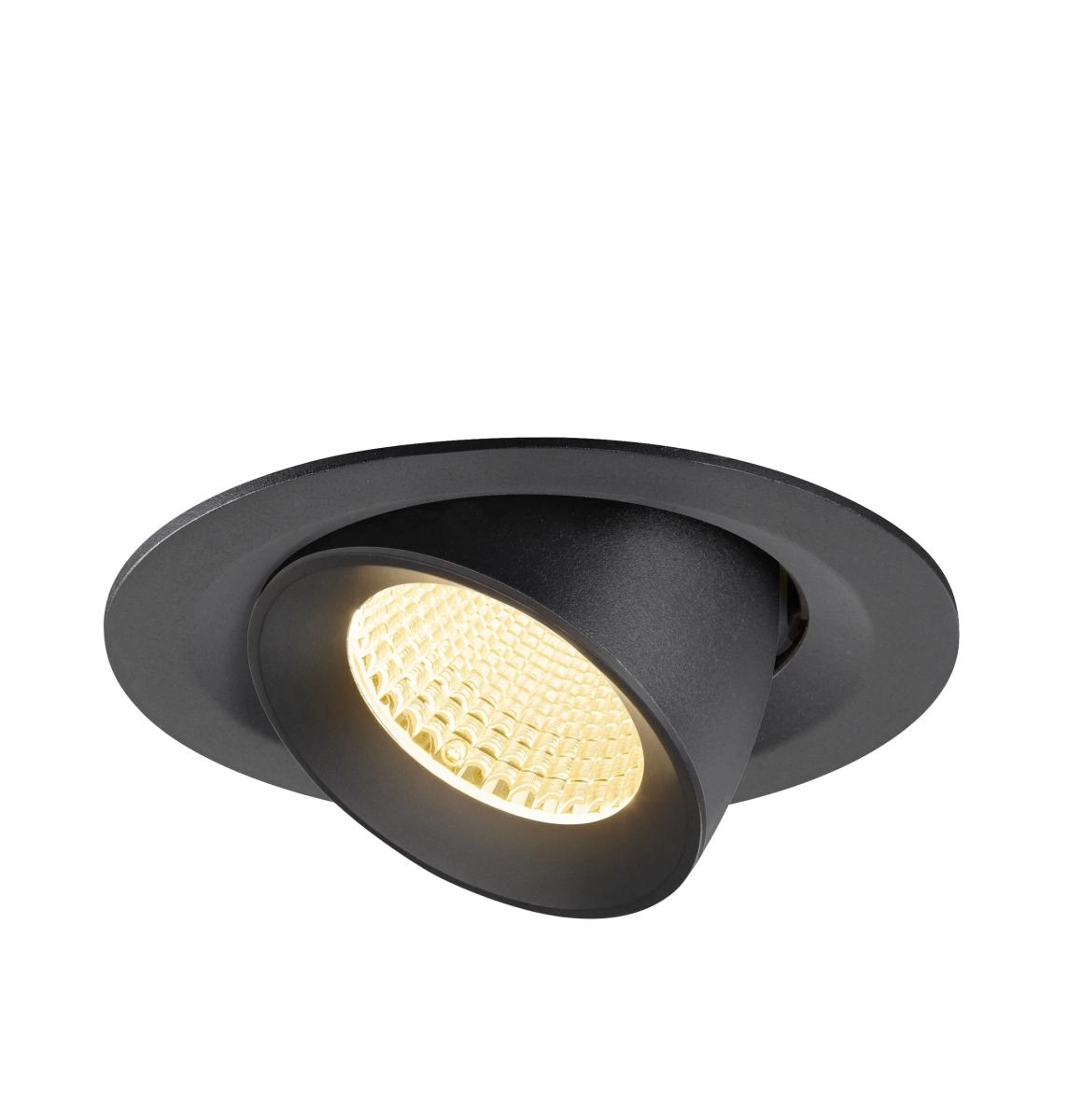 Recessed spotlight Numinos Gimble M black 3000K - 40deg SLV 4024163311922