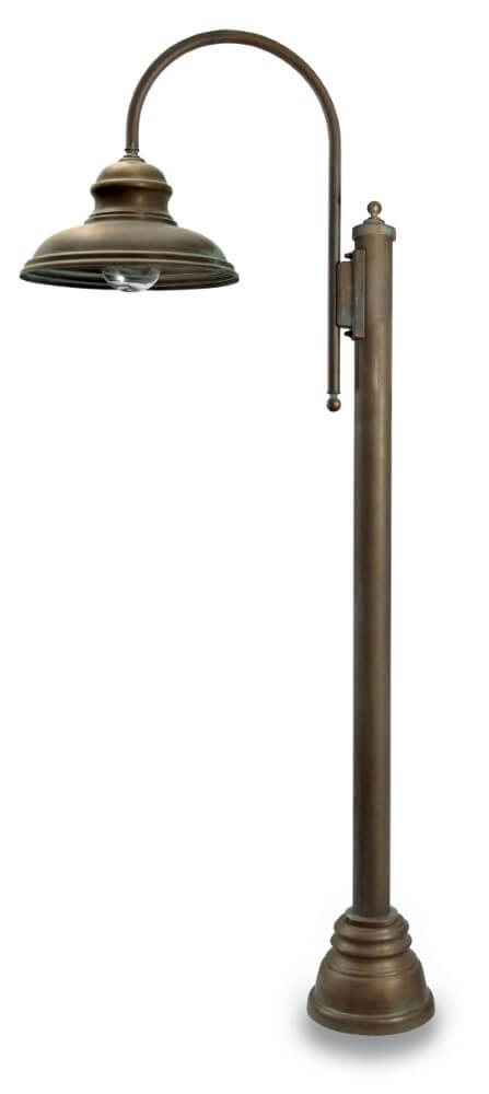 Floor lamp Mill S - aged brass