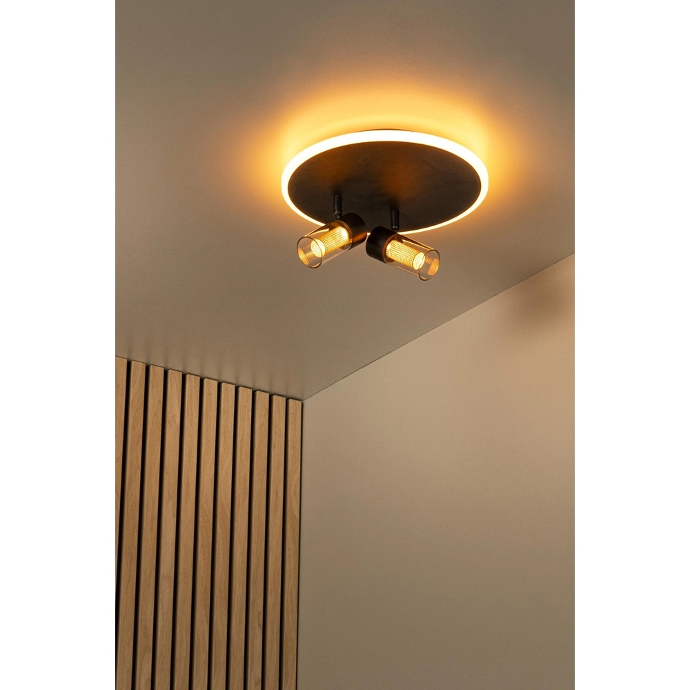 Sleek ceiling lamp Everina Ø 30cm Lucide 5411212011046