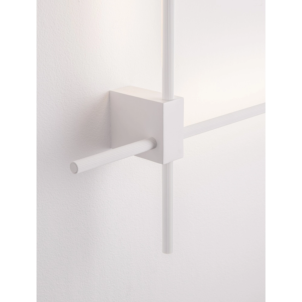 Sleek wall lamp Peak white Lyora 5212017473721