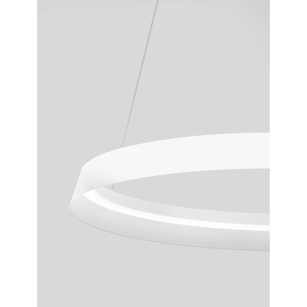 Design pendant lamp Ormi Ø 60cm white Lyora 5212017448828