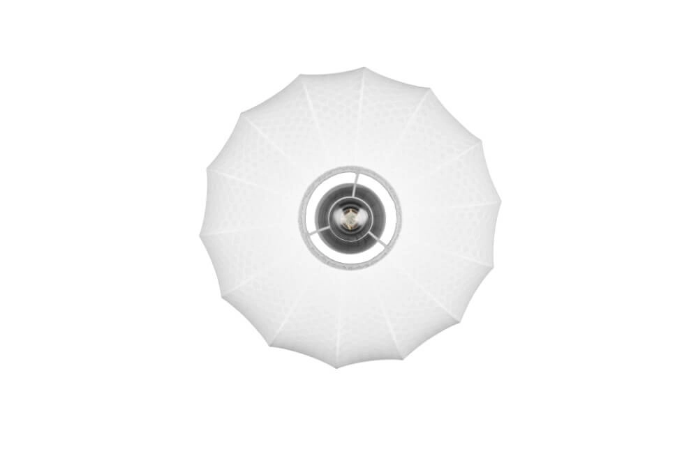 White design ceiling lamp Madleine Ø 40cm Trio 4017807638257