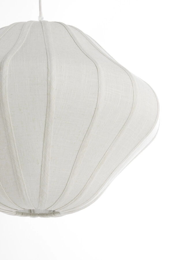 White pendant lamp Sukau Ø 50cm Light & Living 8717807763749