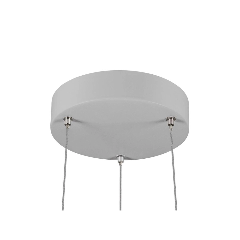 Pendant lamp Panel grey Ø 60cm SLV 4024163315975