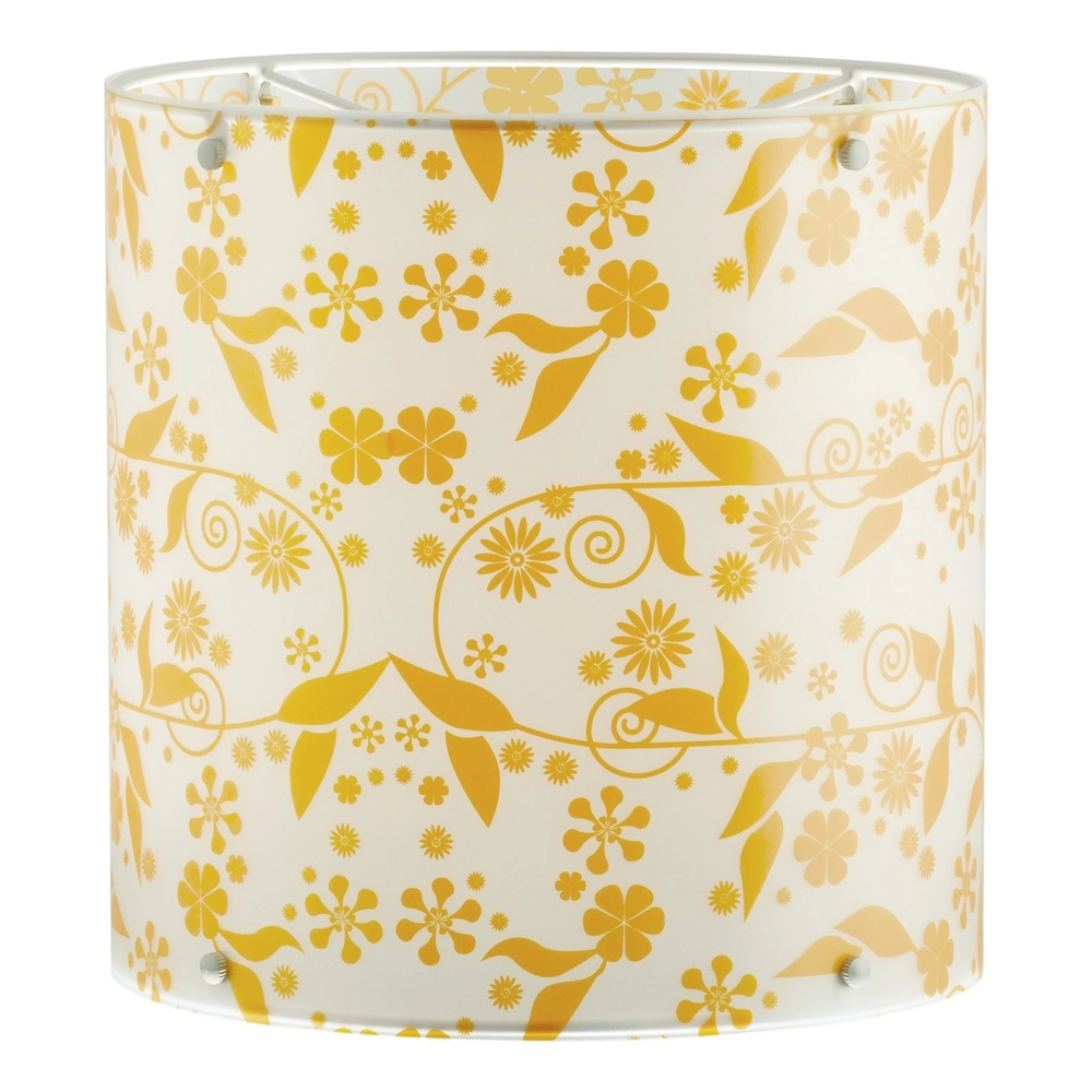 Table lampshade Cuba yellow Ø 23cm