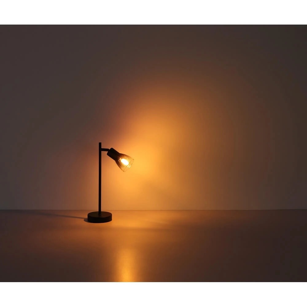 Black table lamp Satella ankle Globo 9007371452934