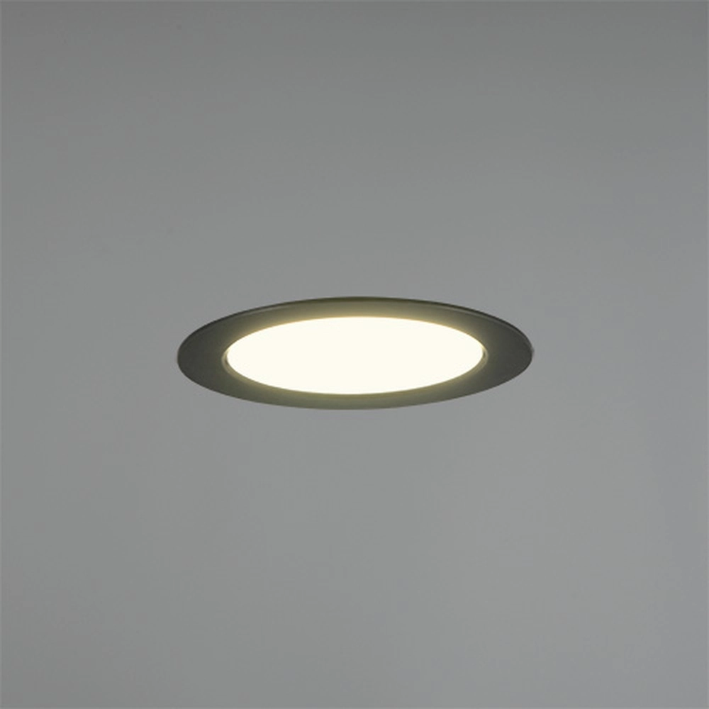 Recessed spotlight Ural black Ø 17.1cm Trio 4017807711462