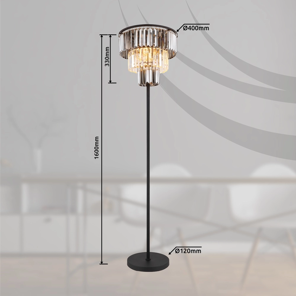 Floor lamp Naxis Ø 40cm Globo 9007371446391