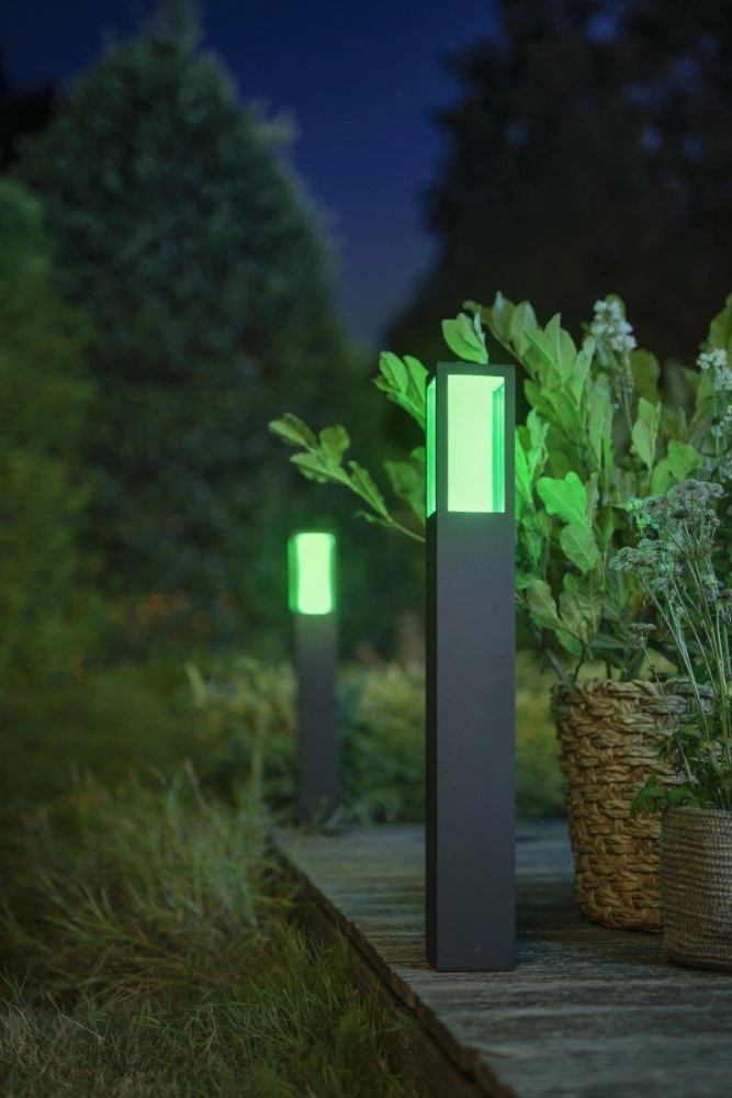 Pedestal Outdoor lamp Hue Impress 230volt - 77cm - black Philips 8718696170519