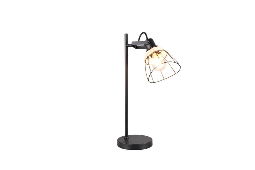 Black table lamp Jerome design Trio 4017807637724