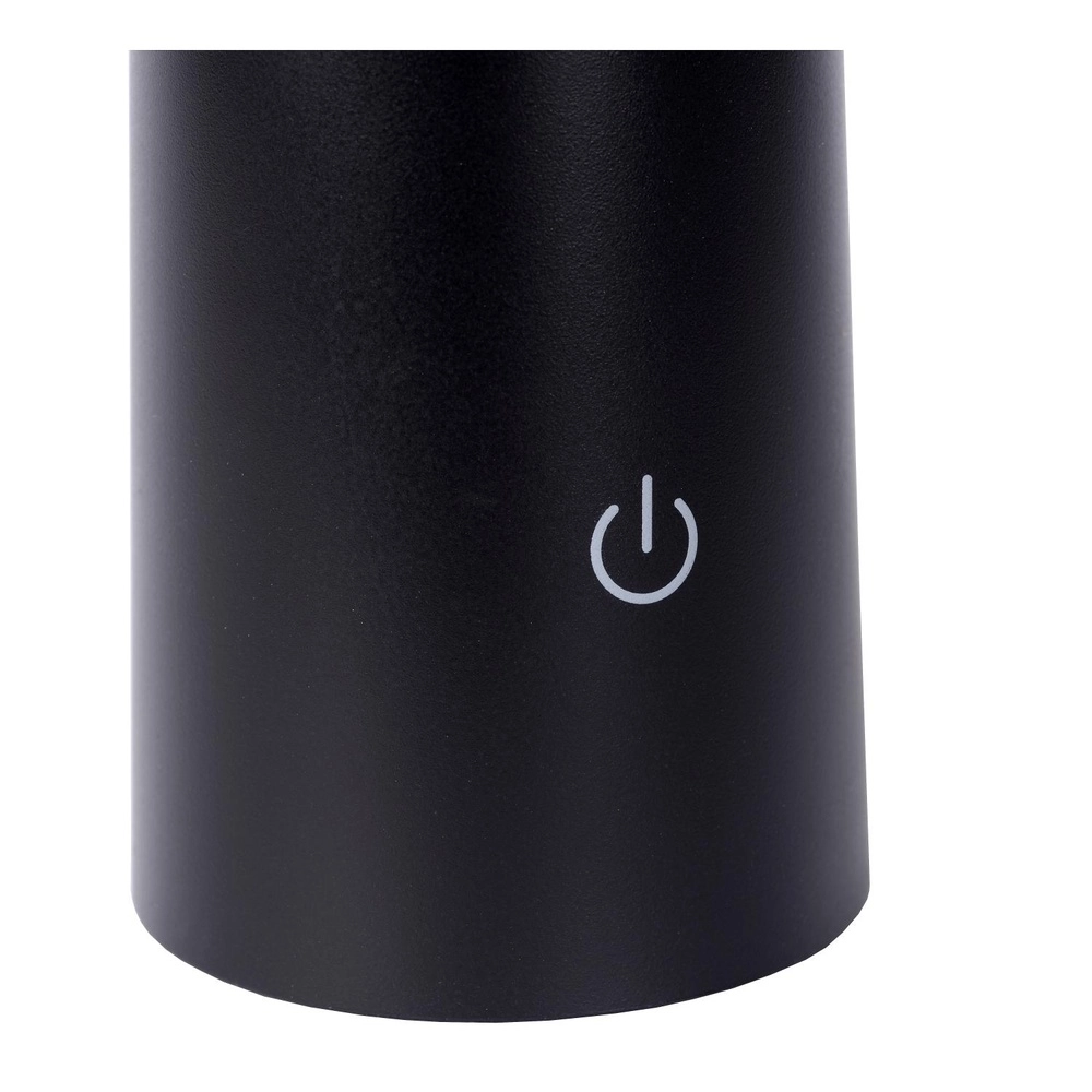 Rechargeable table lamp Jive IP44 black light color adjustable Lucide 5411212021960