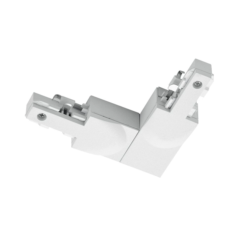 2-phase corner connector Duoline Earth inside white Trio 4017807470505