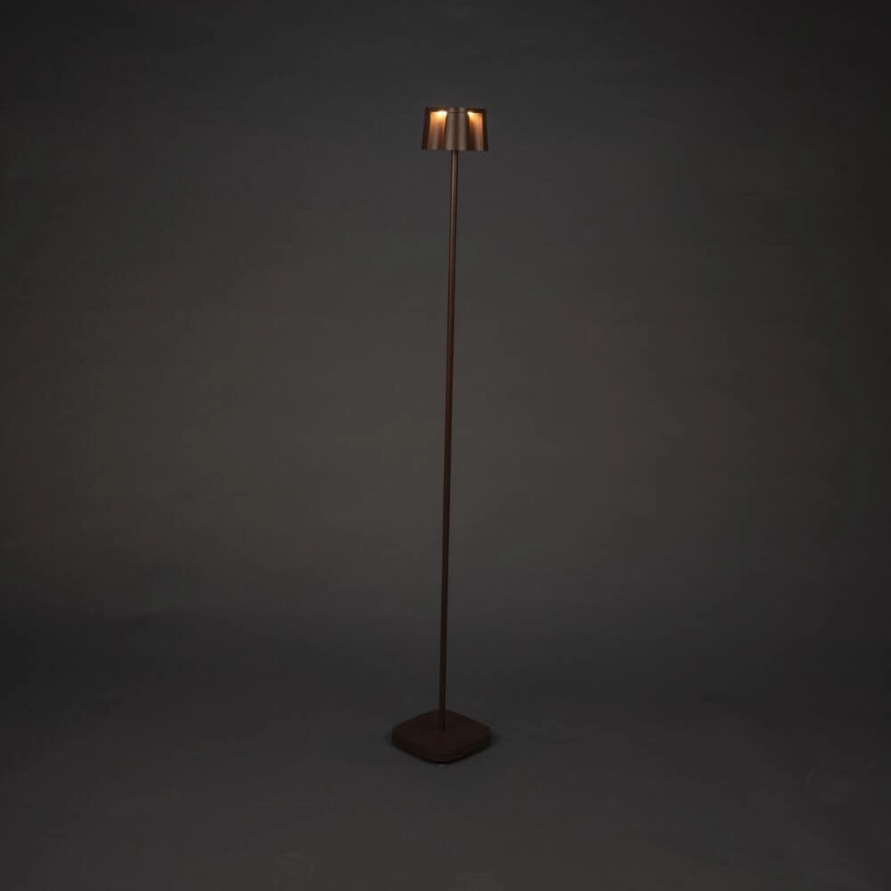 Rusty brown floor lamp Nice for outdoors KonstSmide 7318307831979
