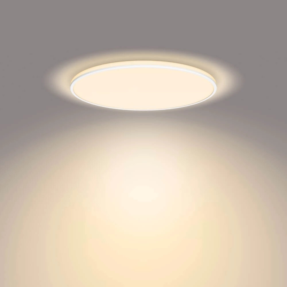 Black ceiling light Ozziet Ø 50cm Philips 8719514432062