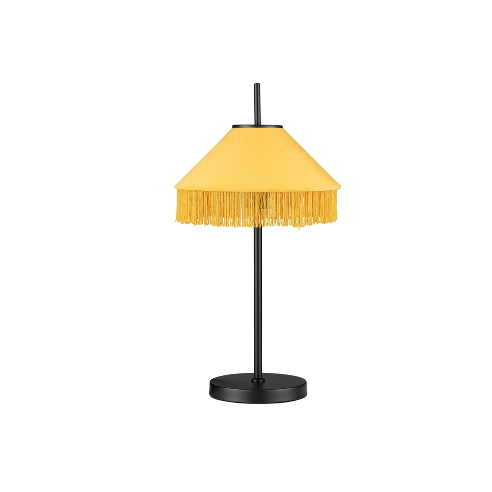 Tiffany table lamp Velvy yellow Lyora 5212017493798