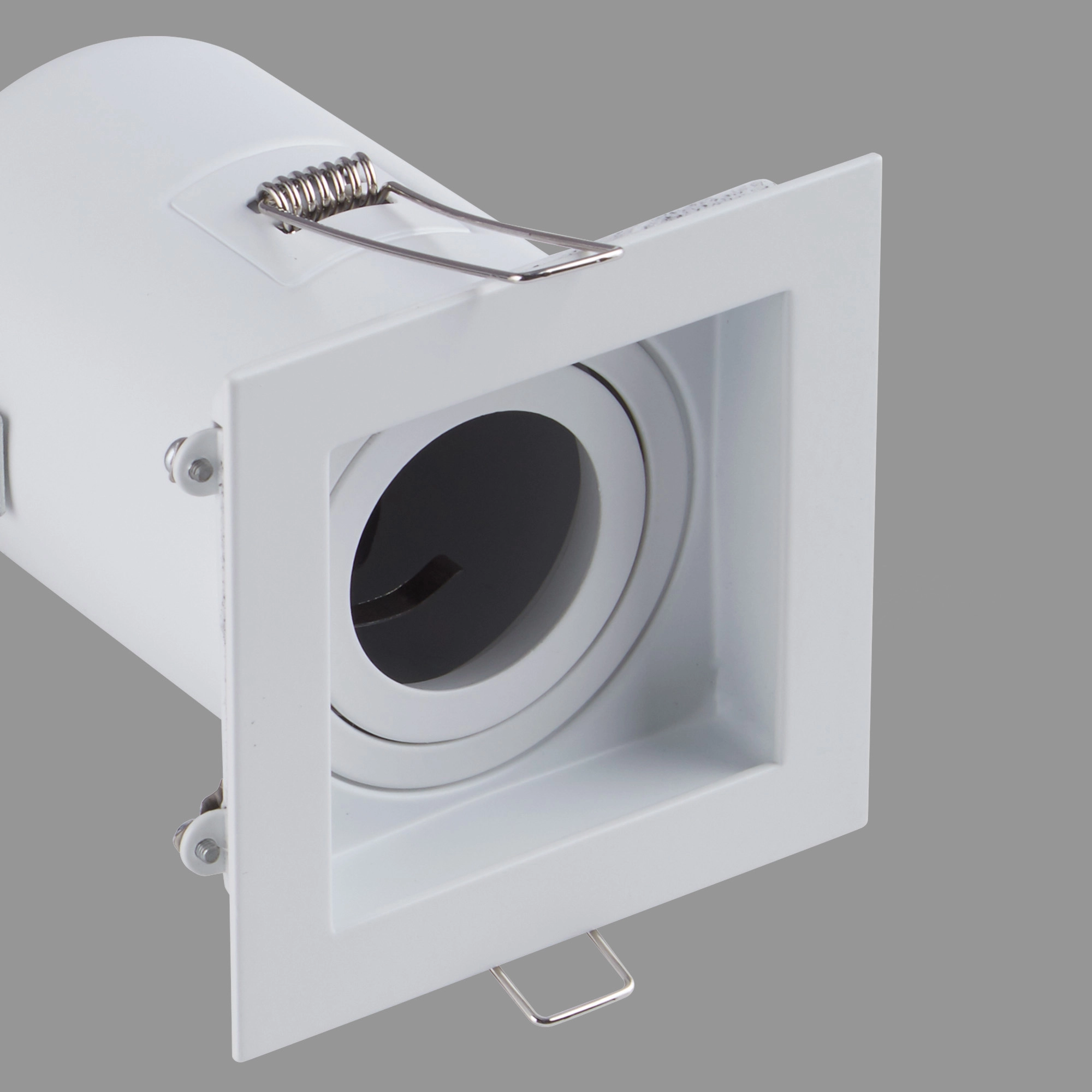 Square recessed spotlight Grid white Lyora 5053423307145