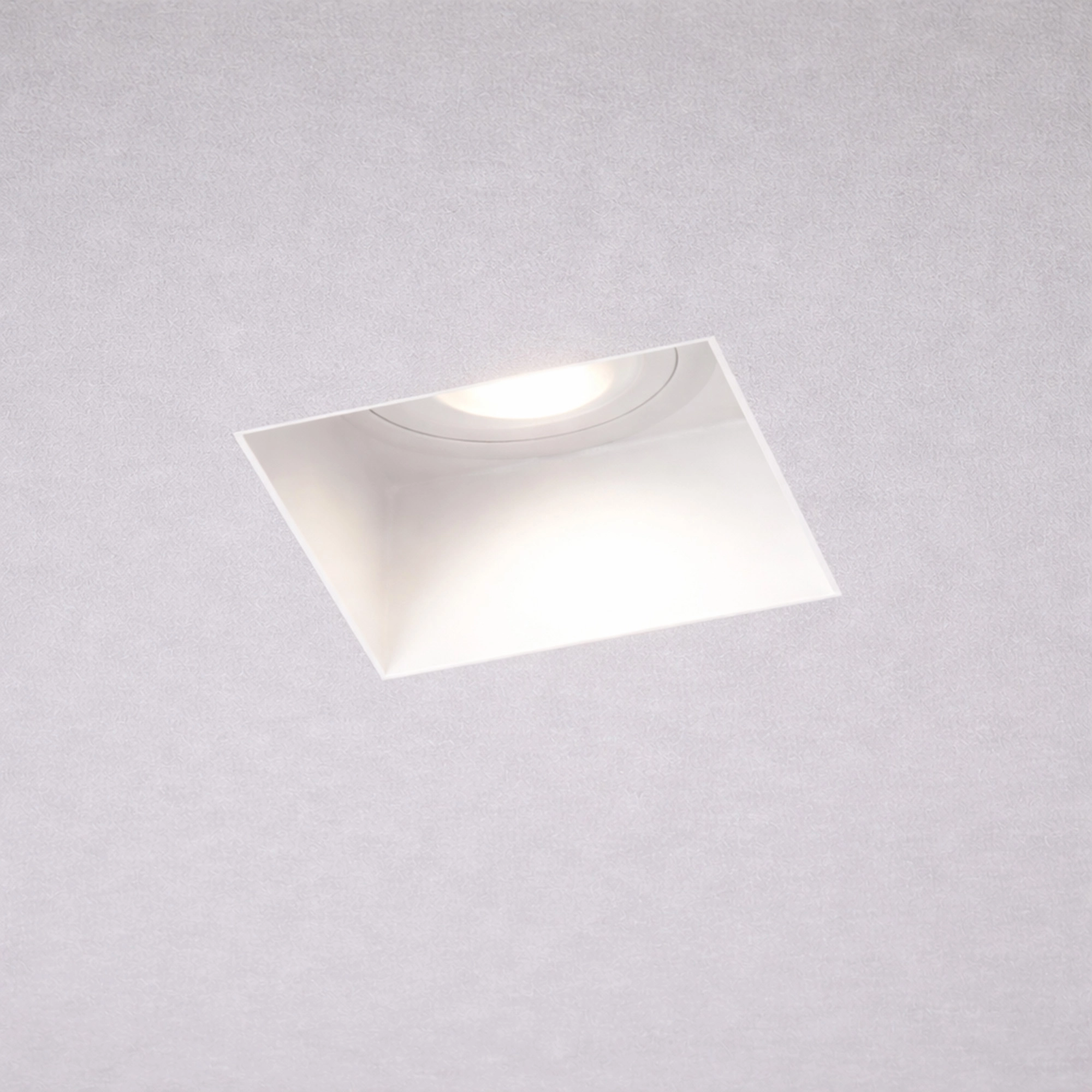 Recessed spotlight Zelda square white
