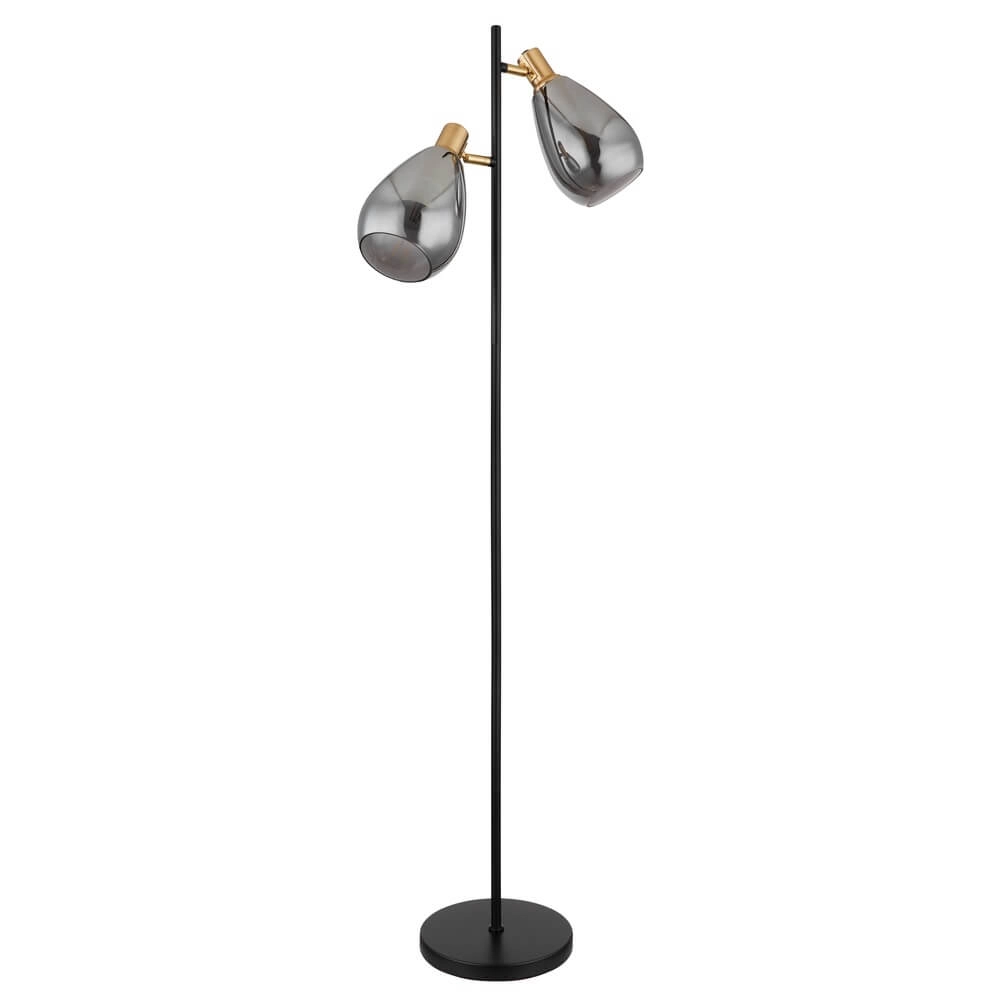 Floor lamp Fanni Black Double Globo 9007371439799