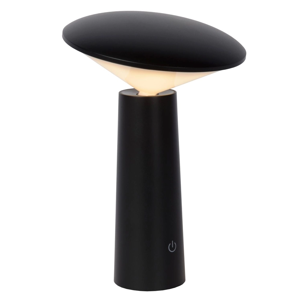 Rechargeable table lamp Jive IP44 black light color adjustable Lucide 5411212021960