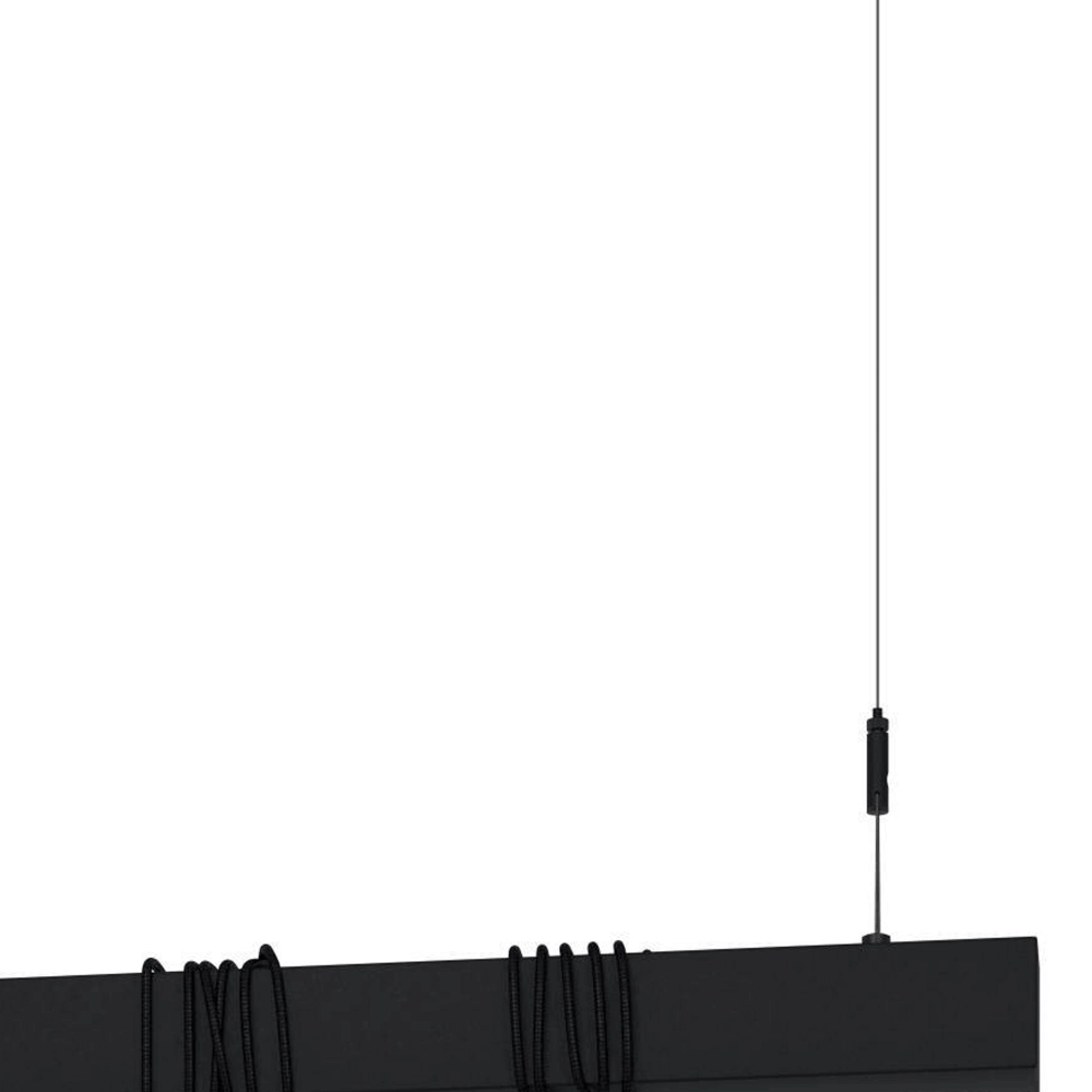 Black hanging lamp Townshend-B 7-light Stars of Light 9002759399382