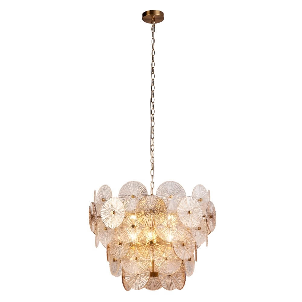 Pendant lamp Wagon Wheel Ø 64cm Searchlight 5053423247649