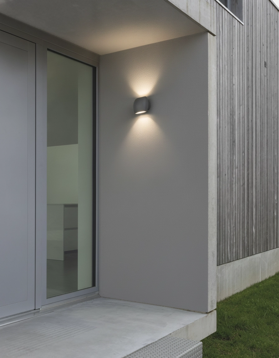 Design wall lamp Como grey