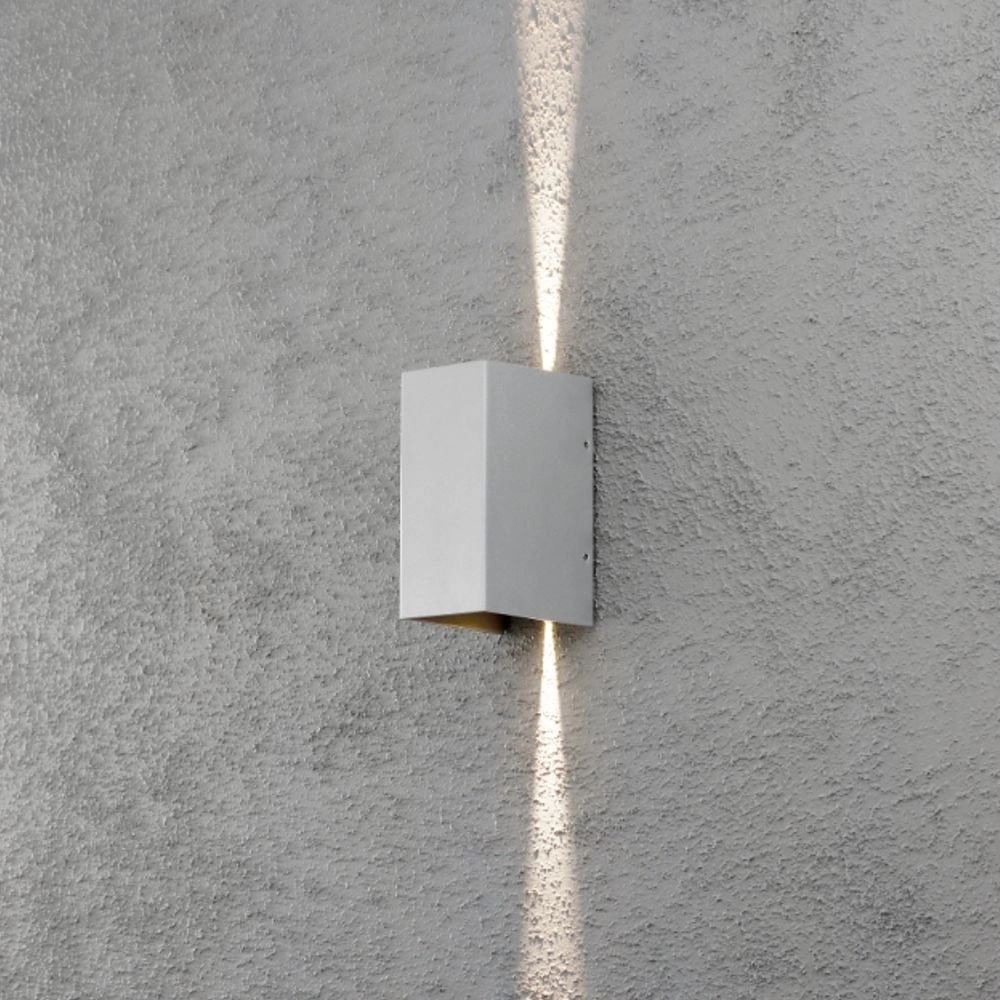LED spot Cremona Up - Down 2x3w - 3000K 17cm matt silver KonstSmide 7318307940312