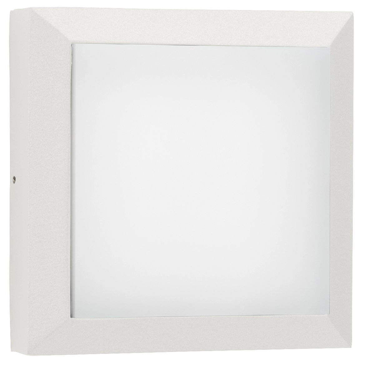 Square wall lamp Parel 19cm-white