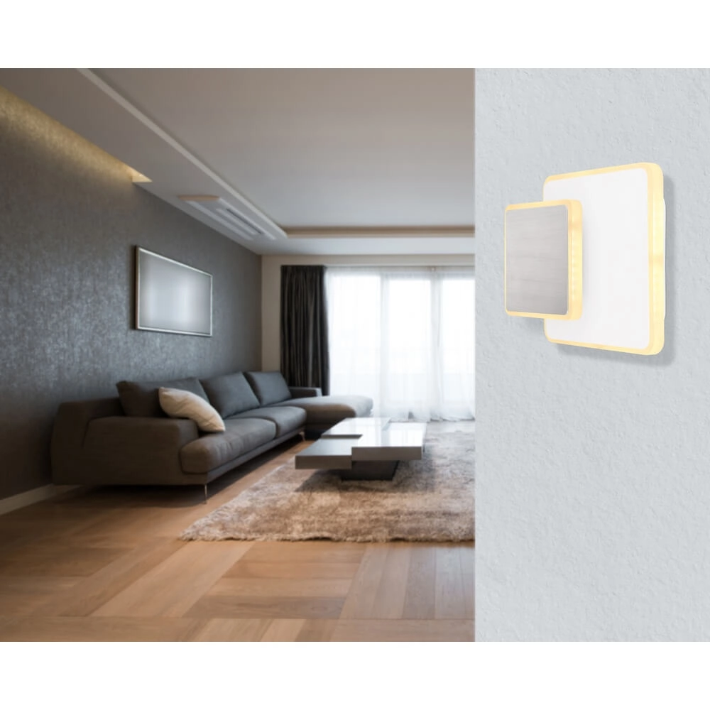 Wall lamp square Many white Globo 9007371422616