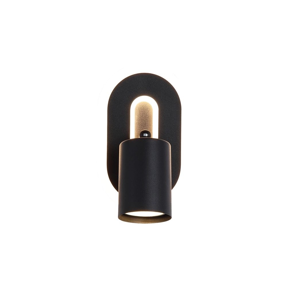 Wall lamp San Diego Single Black