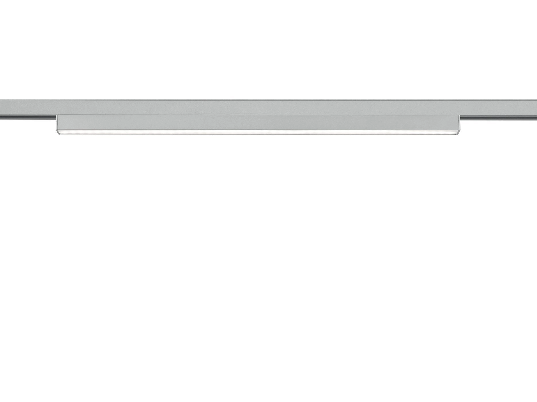 2-phase rail led lamp Duoline grey