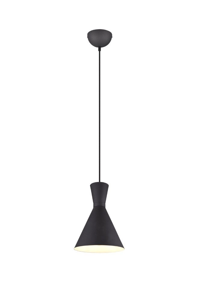 Black hanging lamp Enzo Ø 20cm Trio 4017807459869